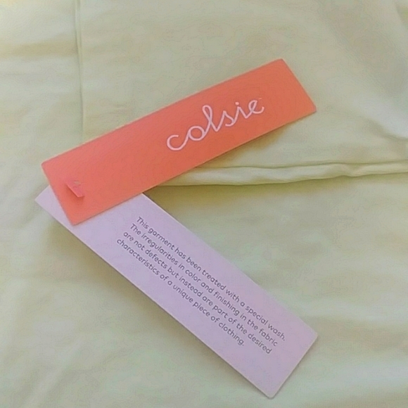 Colsie Women's T-Shirt Pajama TOP - Luminary Green, XS - Picture 3 of 3